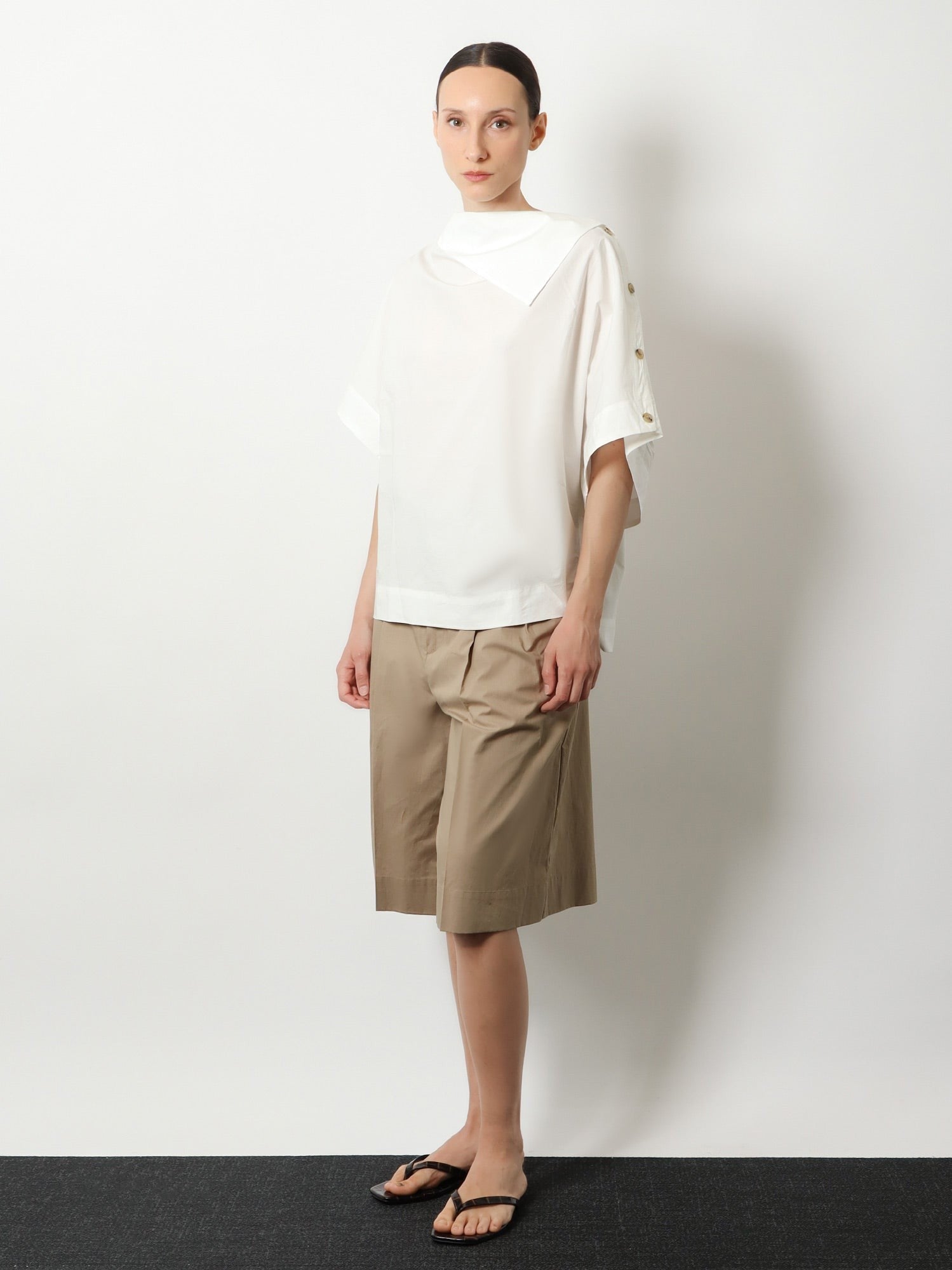 Soeur Women's Issa Organic Cotton Top White