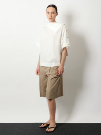 Soeur Women's Issa Organic Cotton Top White