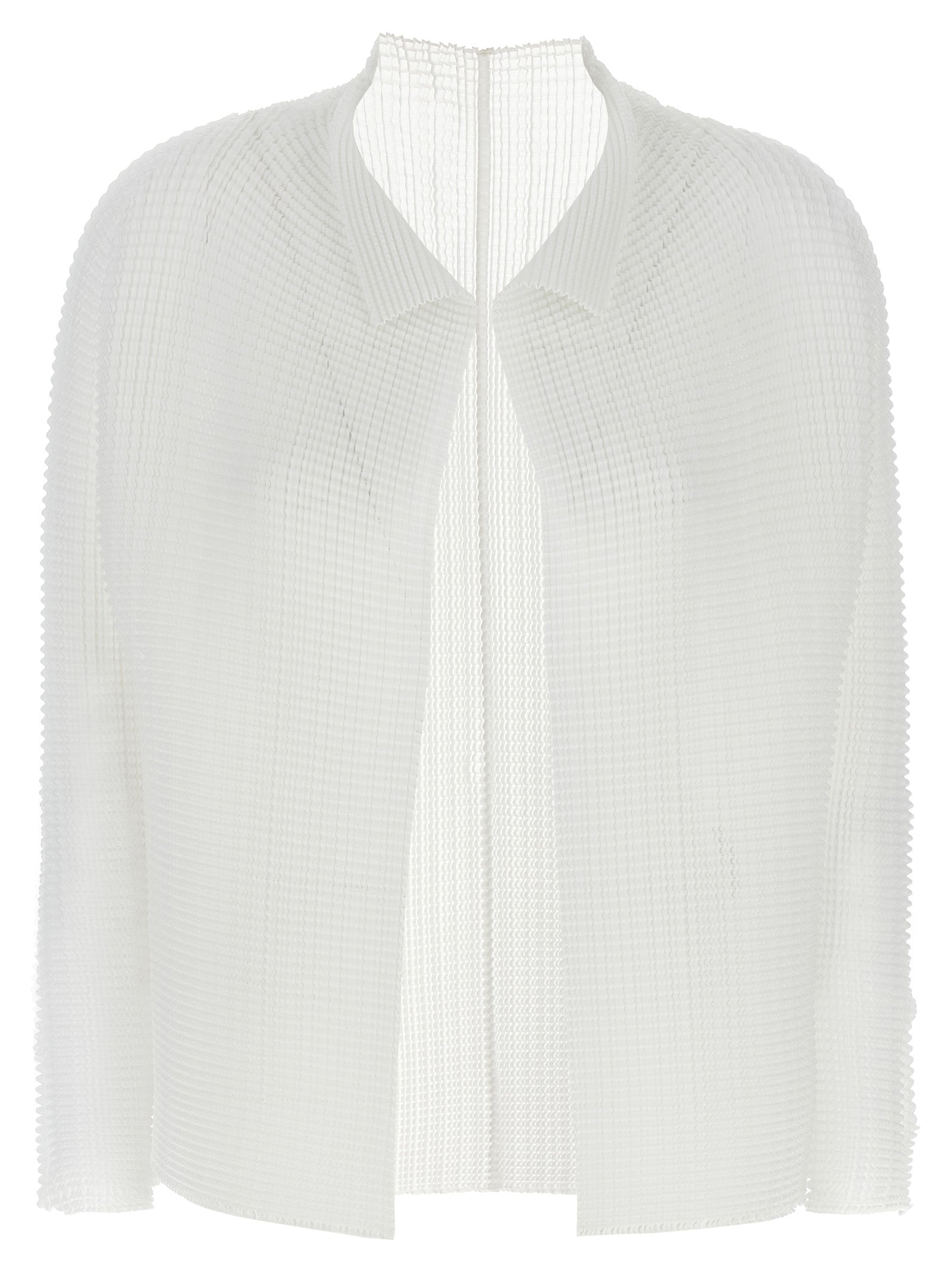 ISSEY MIYAKE - ISSEY MIYAKE - ’Wooly Pleats’ cardigan - Women’s Knitwear