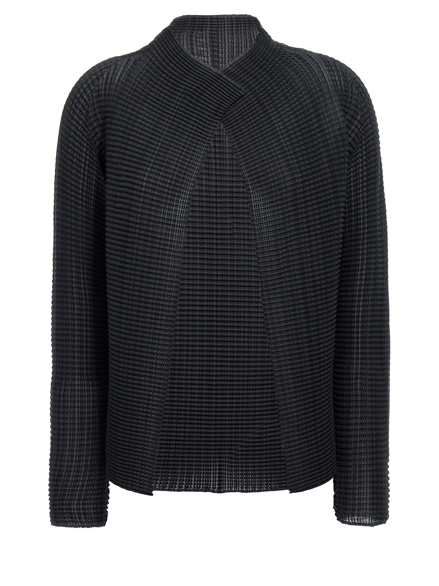 ISSEY MIYAKE - ISSEY MIYAKE - ’Wooly Pleats’ cardigan - Women’s Knitwear
