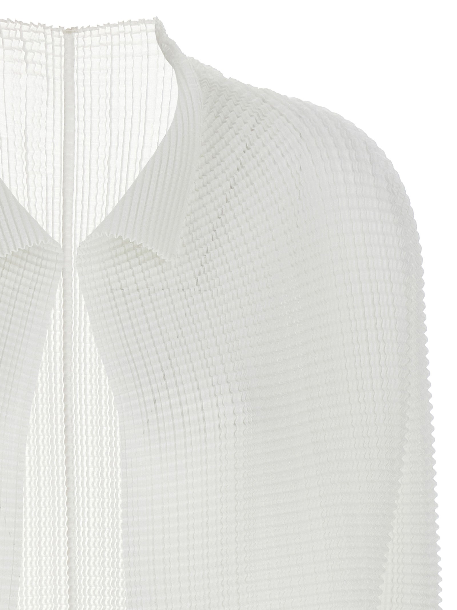ISSEY MIYAKE - ISSEY MIYAKE - ’Wooly Pleats’ cardigan - Women’s Knitwear