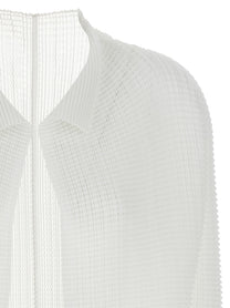 ISSEY MIYAKE - ISSEY MIYAKE - ’Wooly Pleats’ cardigan - Women’s Knitwear