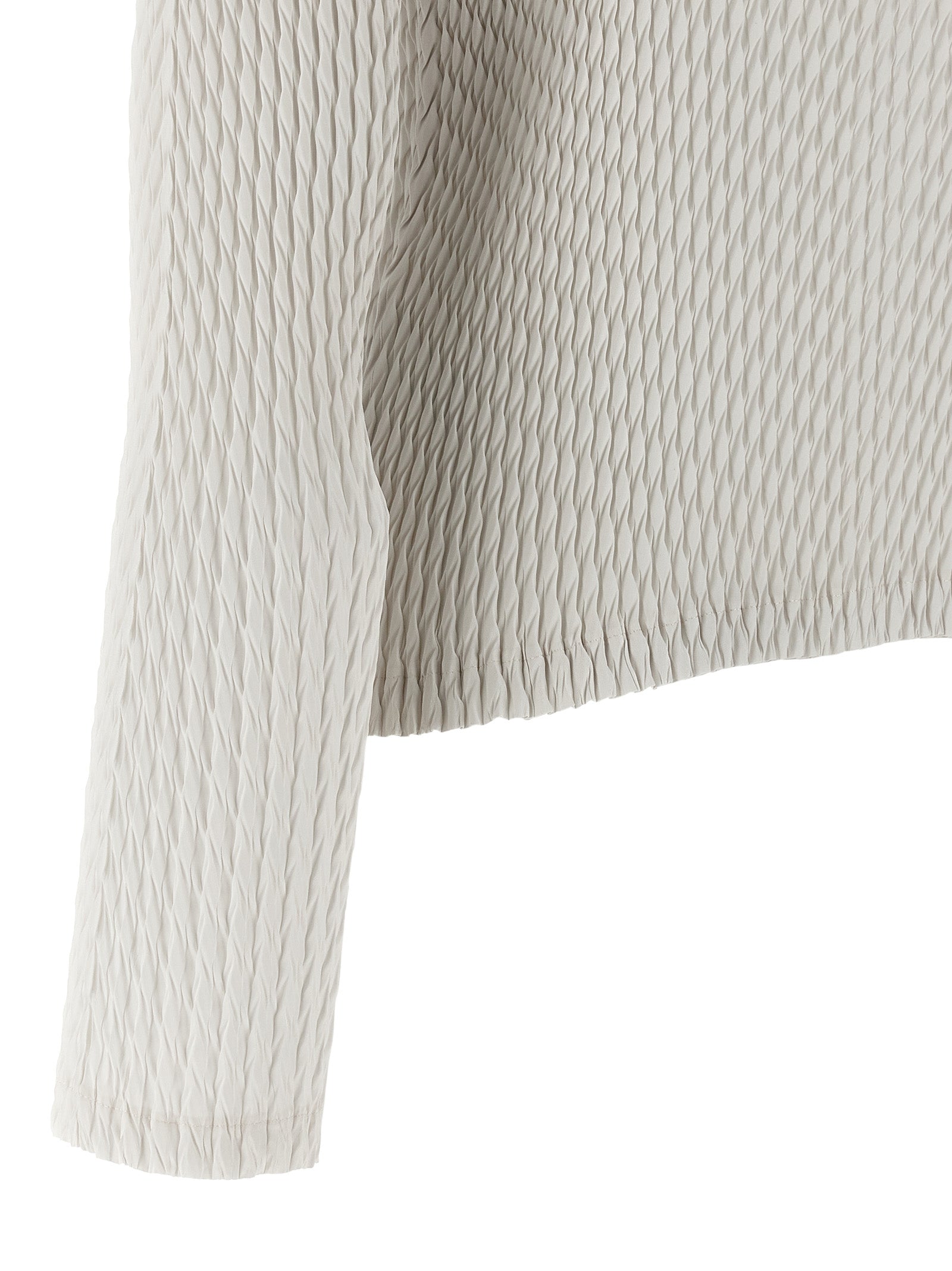 ISSEY MIYAKE - ISSEY MIYAKE - ’Sleek Pleats’ cardigan - Women’s Knitwear