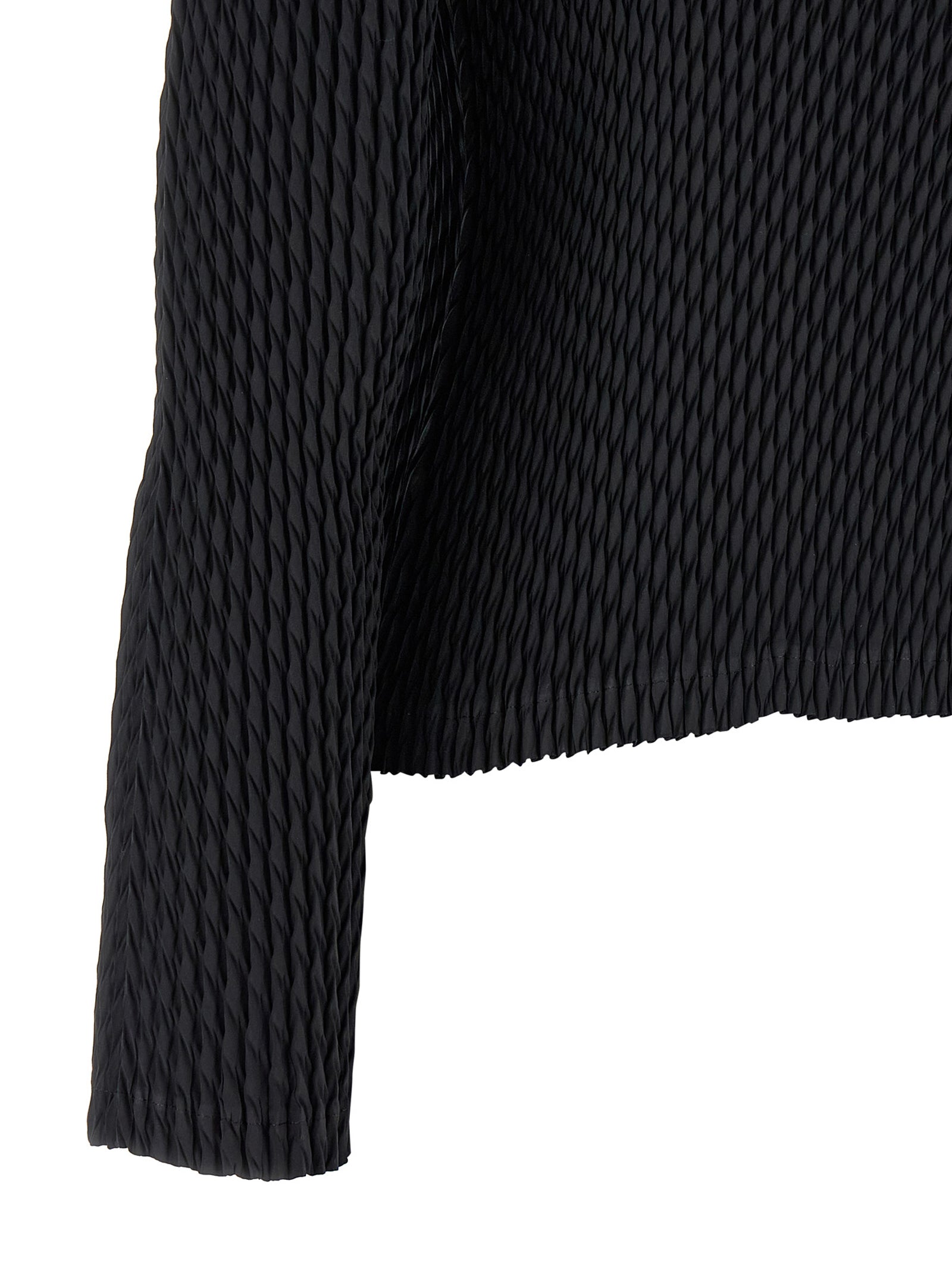 ISSEY MIYAKE - ISSEY MIYAKE - ’Sleek Pleats’ sweater - Women’s Knitwear