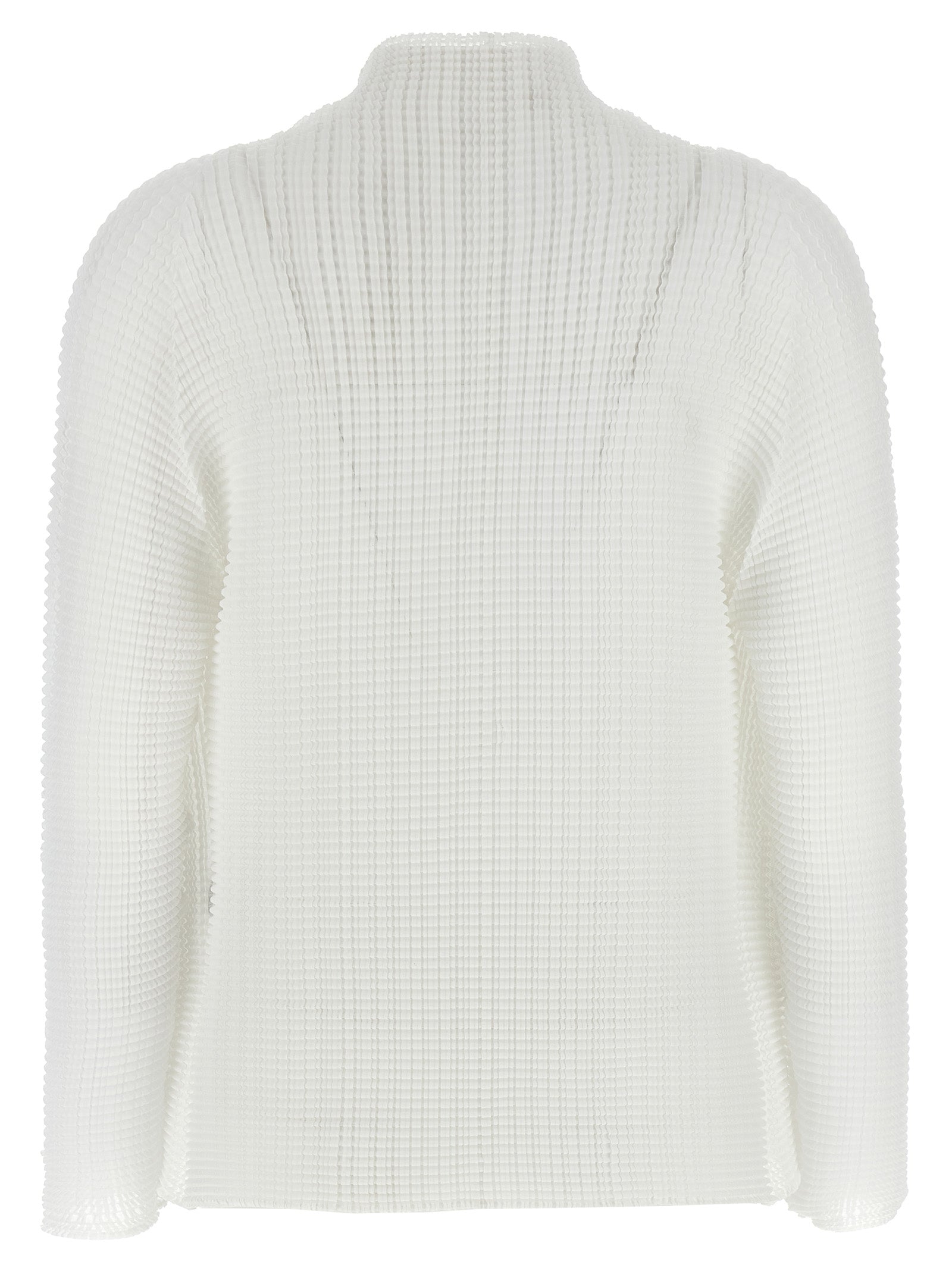 ISSEY MIYAKE - ISSEY MIYAKE - ’Wooly Pleats’ cardigan - Women’s Knitwear
