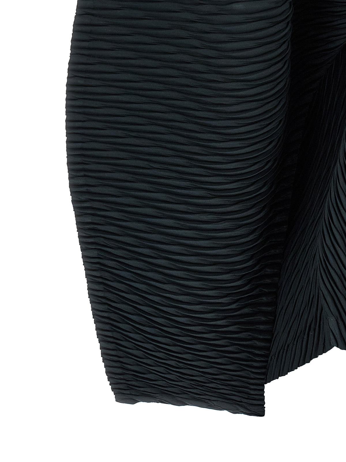 ISSEY MIYAKE Leaf Pleats Cardigan Black, view 4