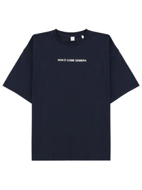 ASPESI Men's Its Not What IT Seems Shirt Blue