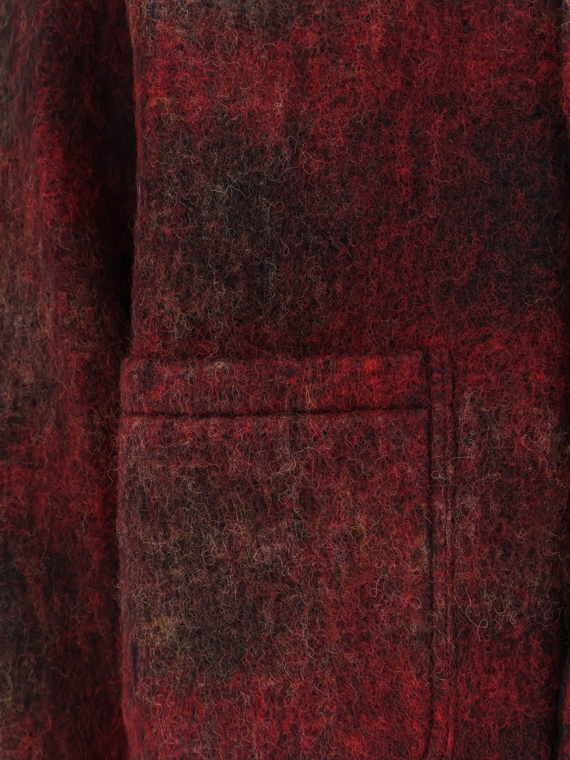 Tonywack Men's Italian Fabric Blazer Red