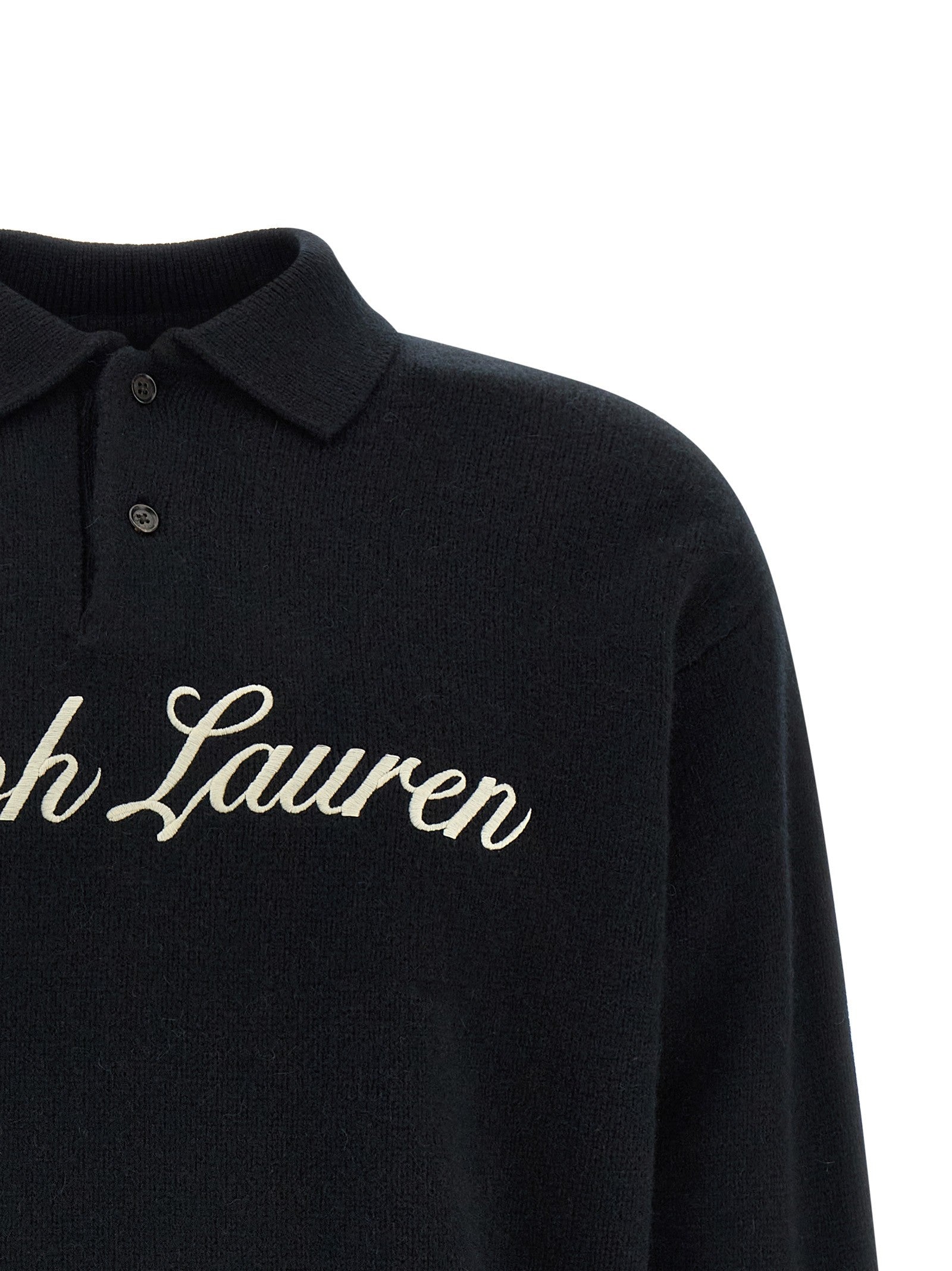 Polo Ralph Lauren Italic Polo Shirt Black