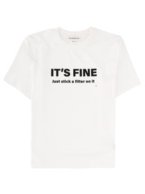 Victoria Beckham Women's Just Stick Filter on IT Shirt White