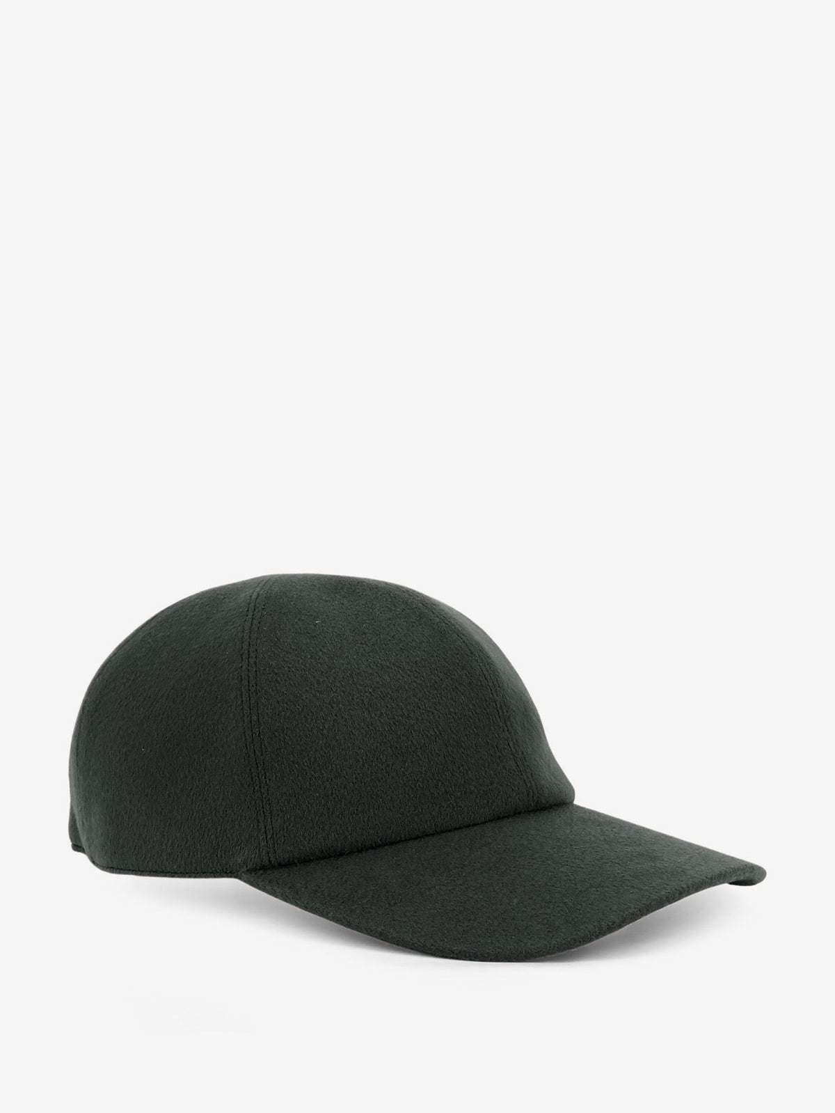 Loro Piana Men's Ivy Cashmere Hat Green, view 2