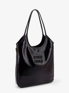 Miu Miu Women's Ivy Leather Shoulder Bag Black