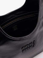 Miu Miu Women's Ivy Leather Shoulder Bag Black