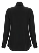 Khaite Ivy Shirt Black, view 2