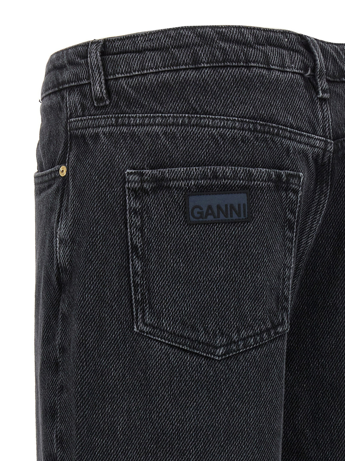 Ganni Izey Jeans Black, view 4
