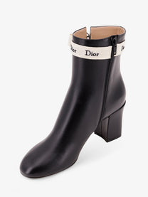 Dior Women's Jadior Leather Ankle Boot Black