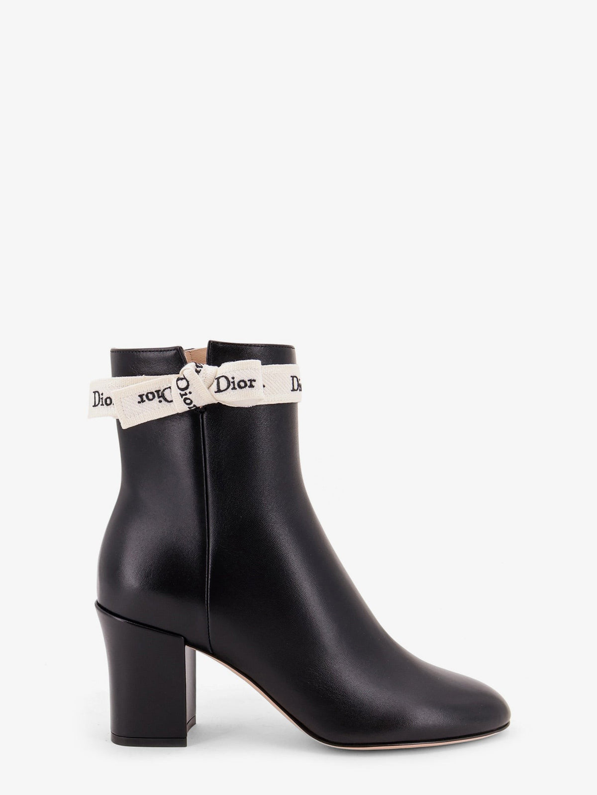Dior Women's Jadior Leather Ankle Boot Black