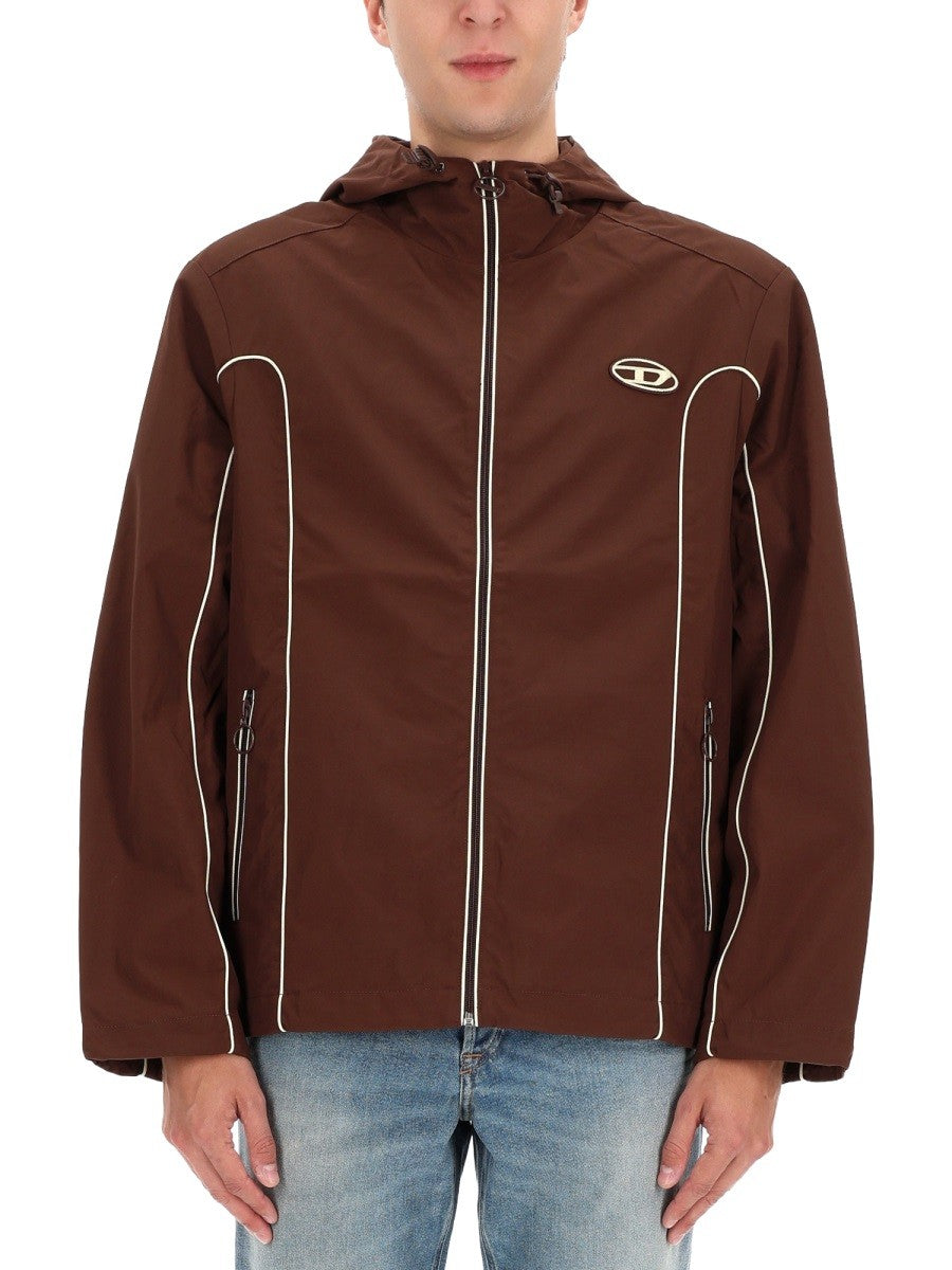 Diesel Men's Hives Jacket Brown Diesel