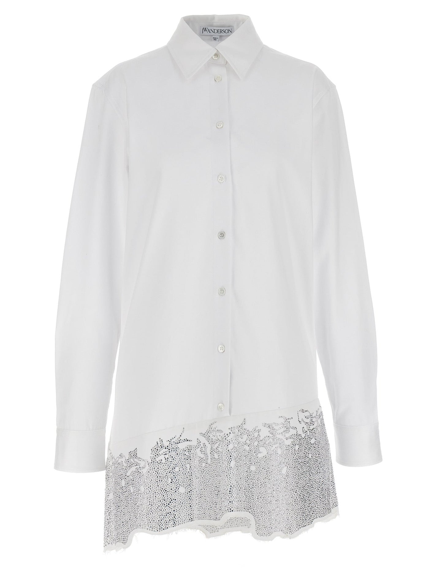 J.W.ANDERSON - J.W.ANDERSON - Rhinestone shirt dress - Women’s Clothing