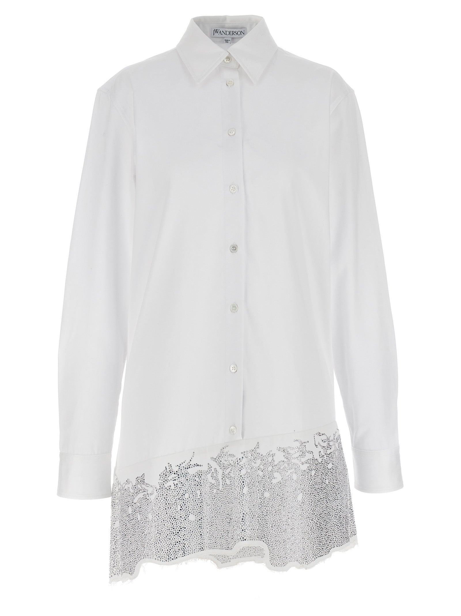 J.W.ANDERSON - J.W.ANDERSON - Rhinestone shirt dress - Women’s Clothing