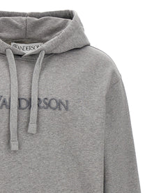 J.W.ANDERSON - J.W.ANDERSON - Hoodie with embroidery - Men’s Sweatshirts