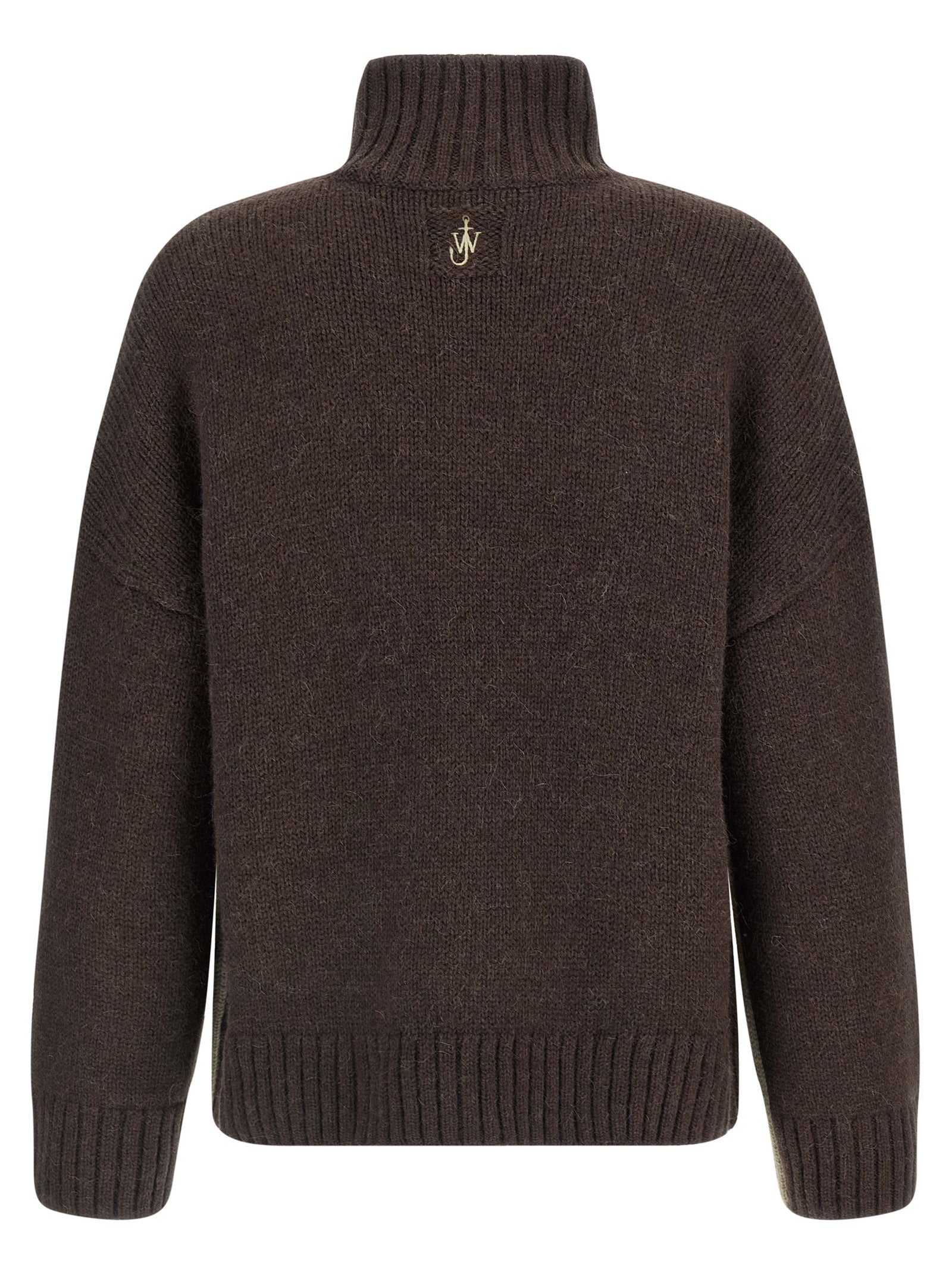 J.W.ANDERSON - J.W.ANDERSON - ’Two Tone Patch Pocket’ sweater - Women’s Knitwear