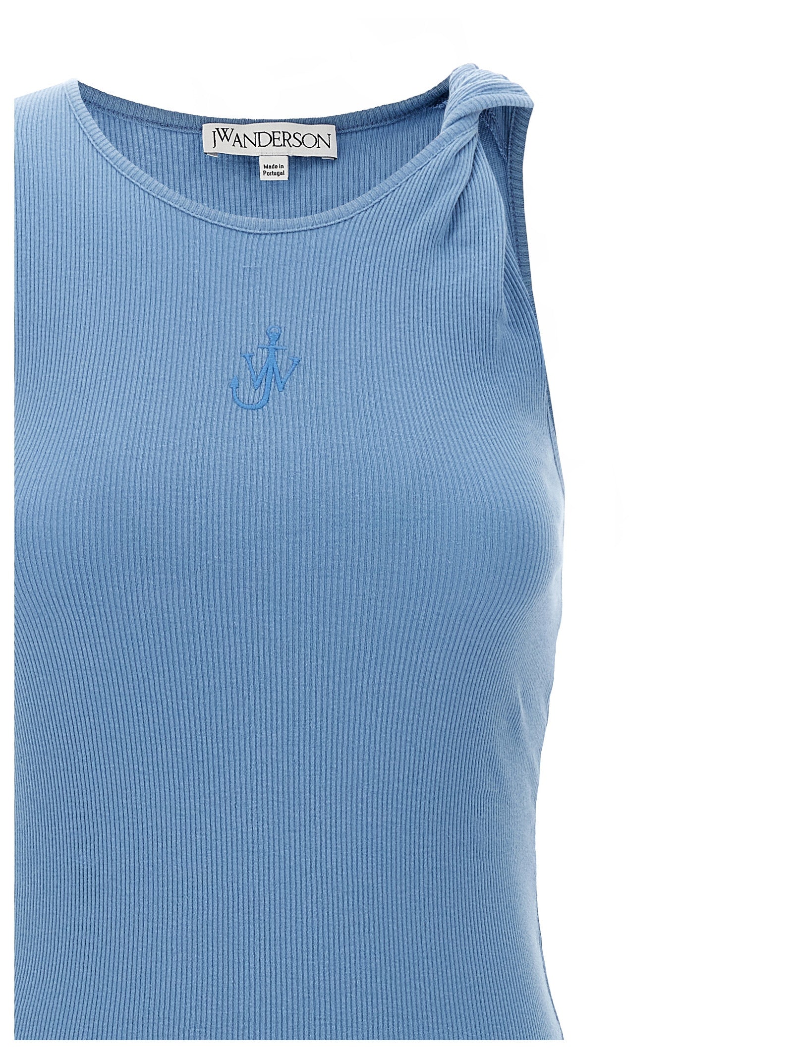 J.W.ANDERSON - J.W.ANDERSON - Logo ribbed dress - Women’s Clothing