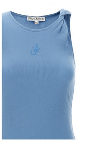 J.W.ANDERSON - J.W.ANDERSON - Logo ribbed dress - Women’s Clothing