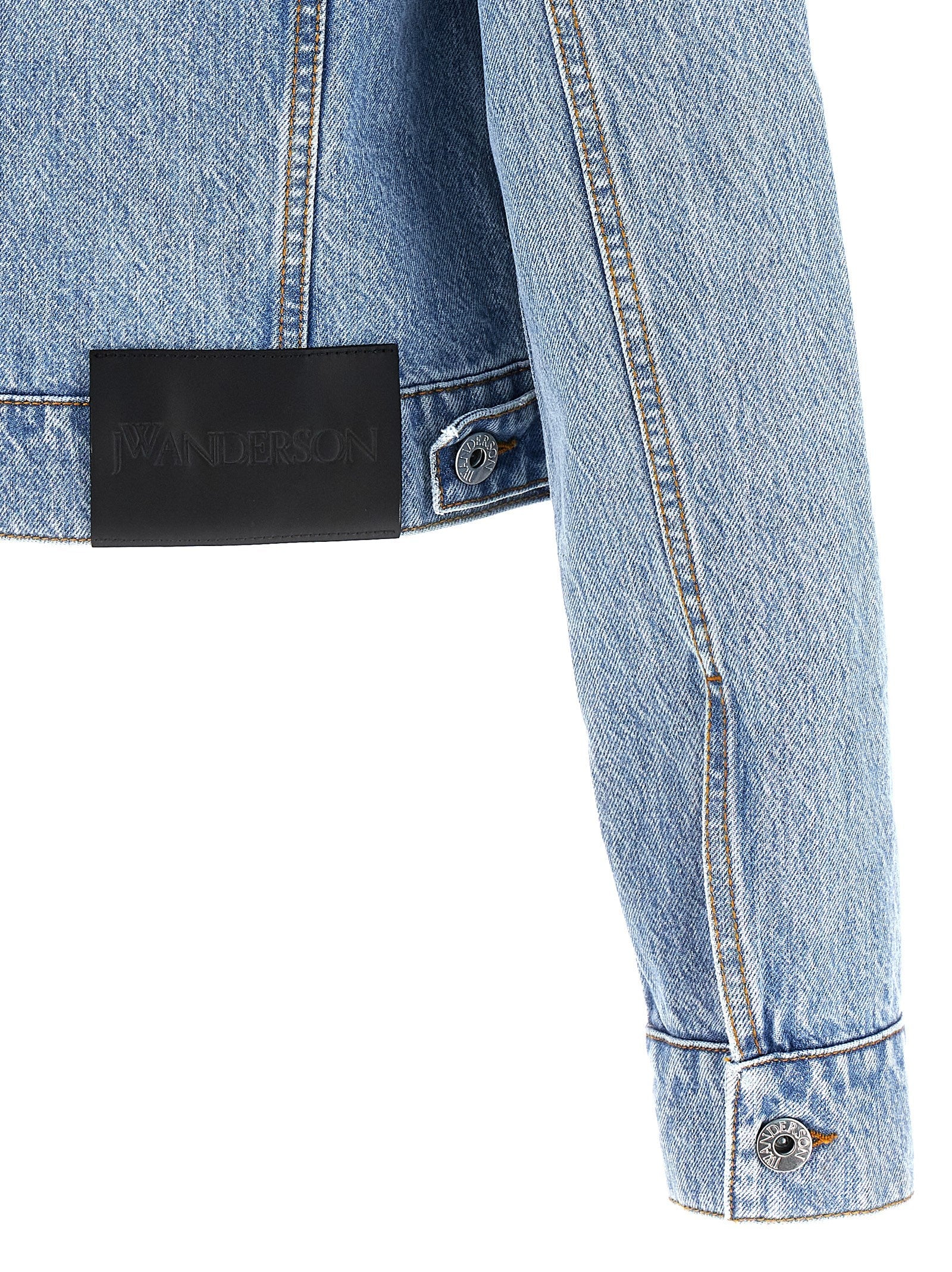 J.W.ANDERSON - J.W.ANDERSON - ’Padlock Strap Trucker’ jacket - Women’s Outerwear