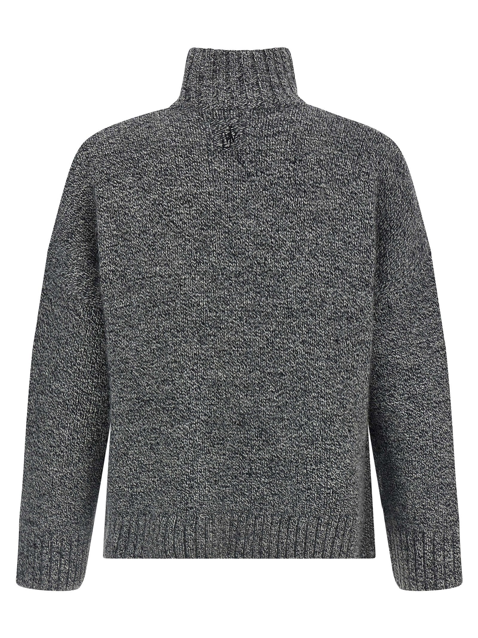 J.W.ANDERSON - J.W.ANDERSON - ’Leather Patch Pocket’ sweater - Men’s Knitwear