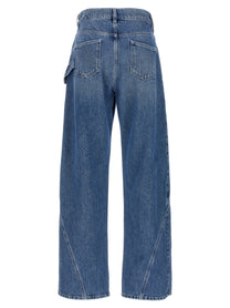 J.W.ANDERSON - J.W.ANDERSON - ’Twisted Workwear’ jeans - Women’s Bottoms