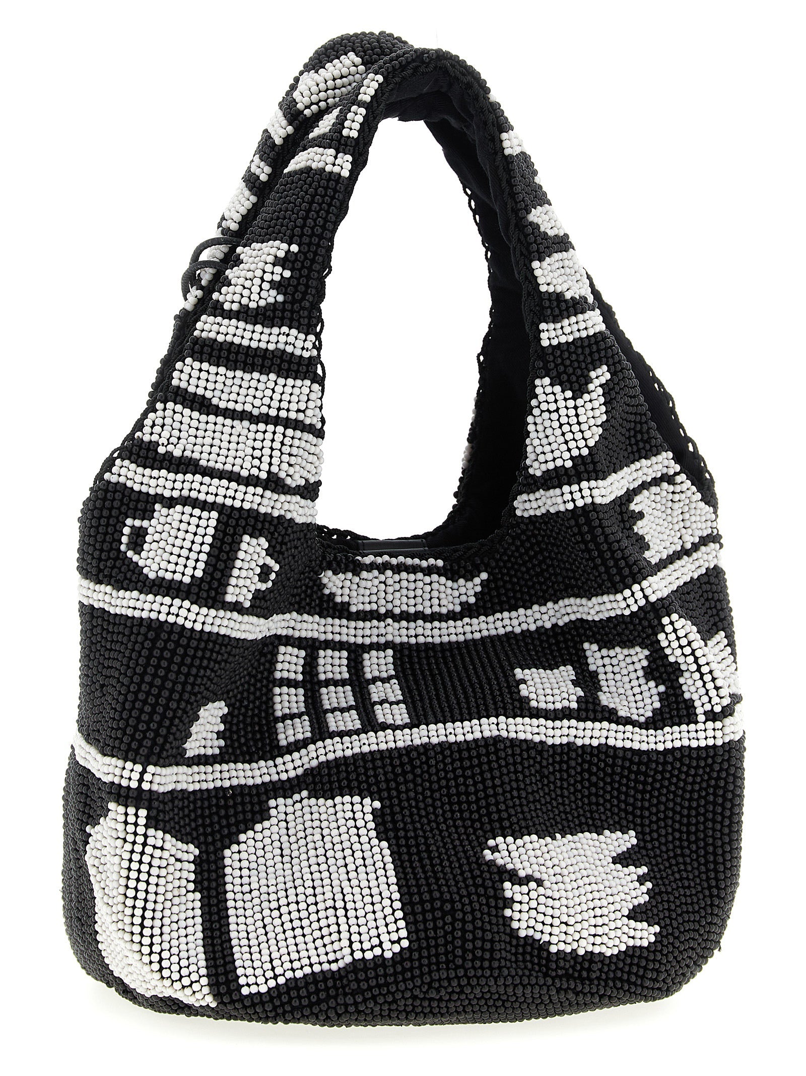 J.W.ANDERSON - J.W.ANDERSON - ’Beaded’ mini shopping bag - Women’s Bags