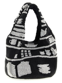J.W.ANDERSON - J.W.ANDERSON - ’Beaded’ mini shopping bag - Women’s Bags