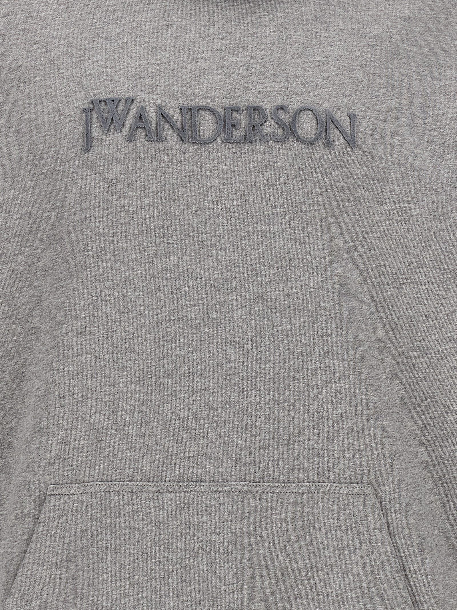 J.W.ANDERSON - J.W.ANDERSON - Hoodie with embroidery - Men’s Sweatshirts