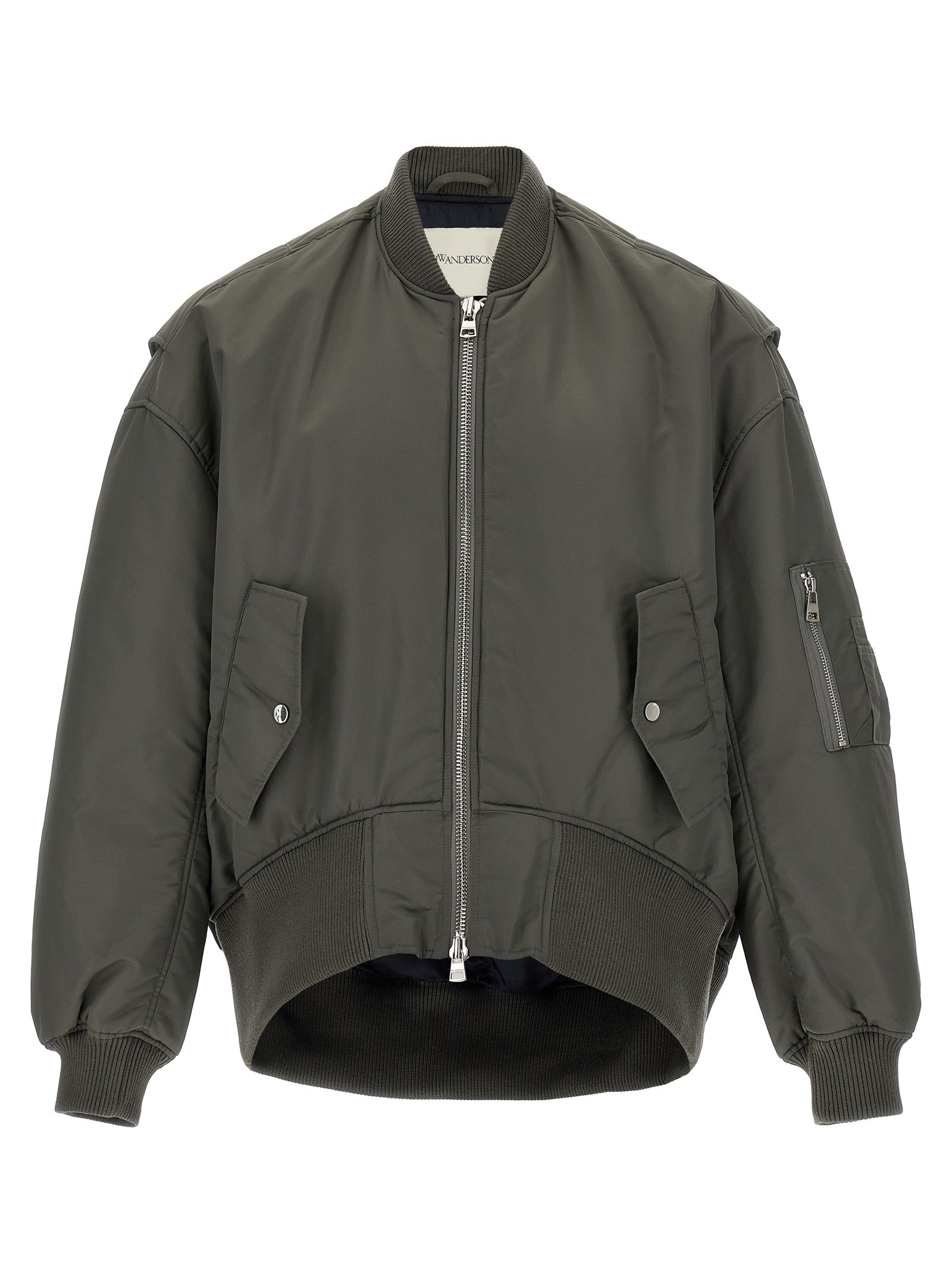J.W.ANDERSON - J.W.ANDERSON - ’Curved Hem’ bomber jacket - Men’s Outerwear