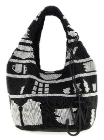 J.W.ANDERSON - J.W.ANDERSON - ’Beaded’ mini shopping bag - Women’s Bags