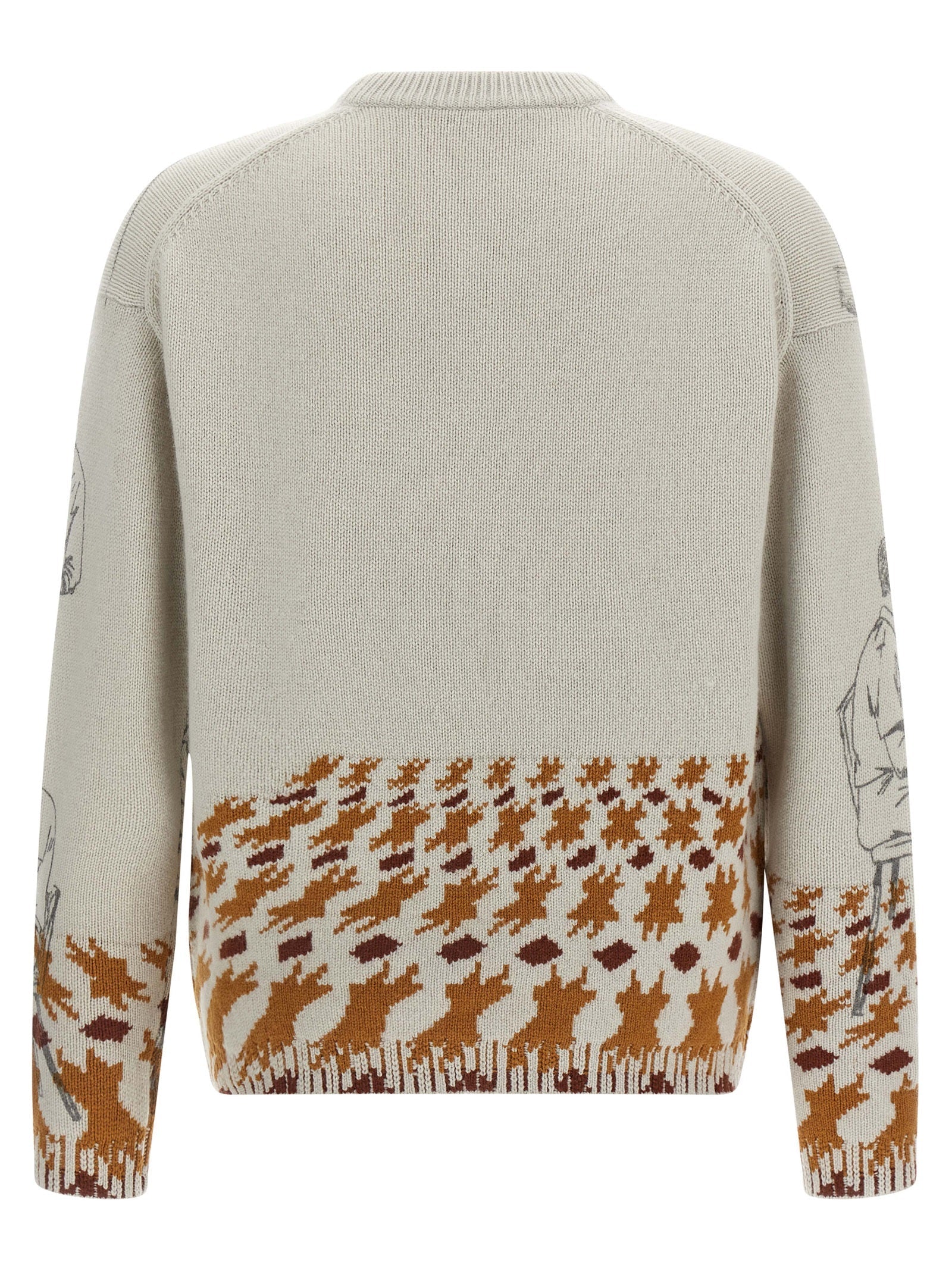 J.W.ANDERSON - J.W.ANDERSON - Jacquard pattern sweater - Men’s Knitwear