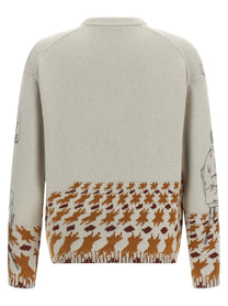 J.W.ANDERSON - J.W.ANDERSON - Jacquard pattern sweater - Men’s Knitwear
