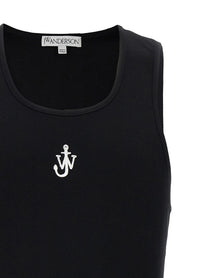 J.W.ANDERSON - J.W.ANDERSON - ’Anchor Embroidery’ top - Women’s Top