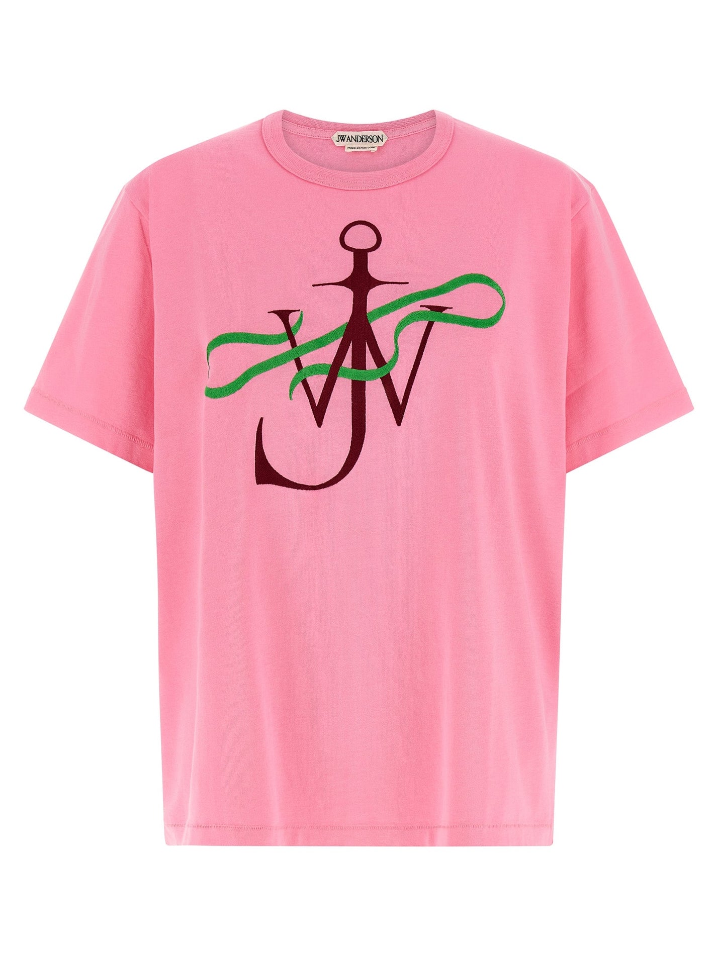 J.W.ANDERSON - J.W.ANDERSON - ’Ribbon Anchor’ T-shirt - Women’s Tops