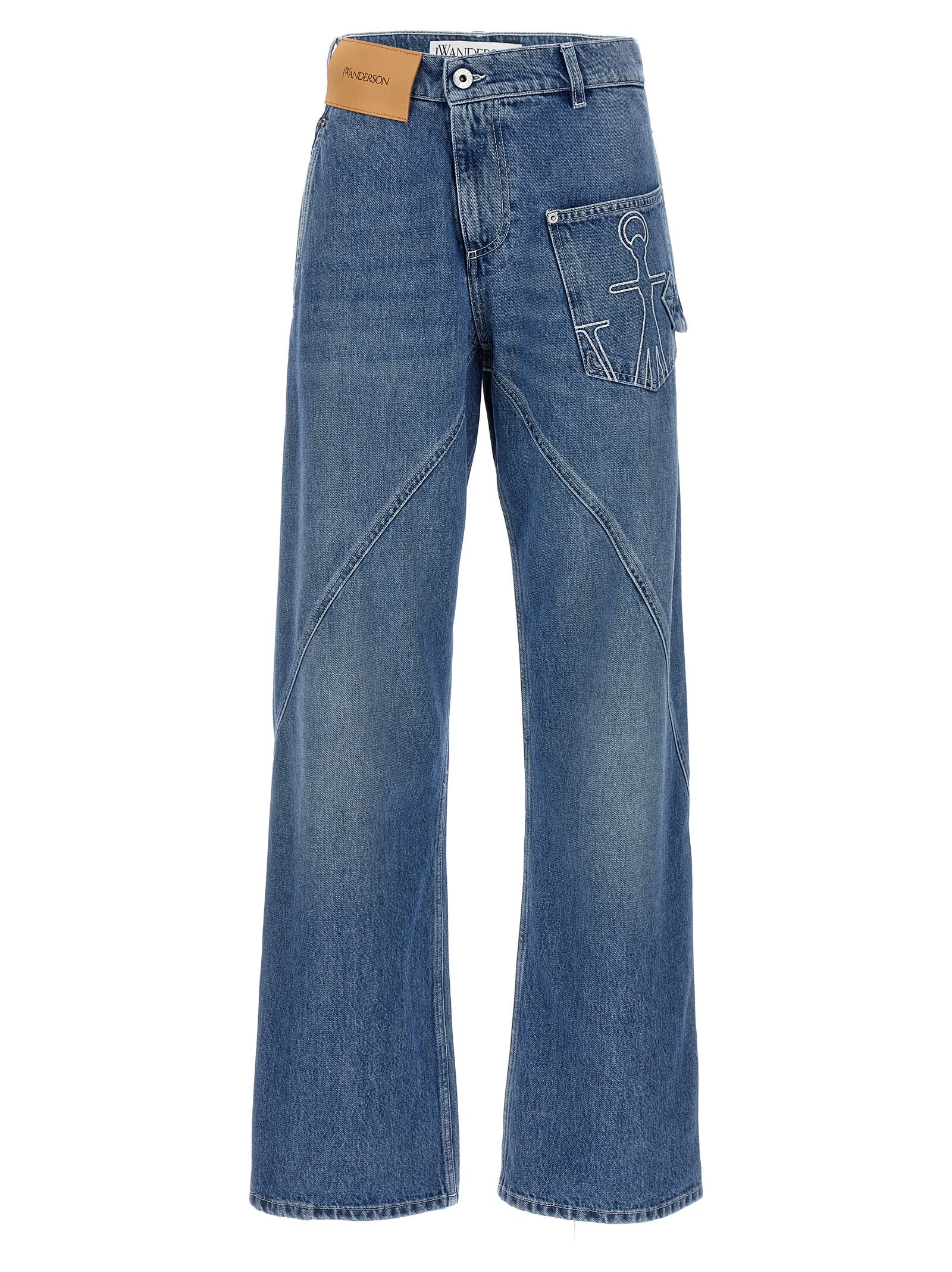 J.W.ANDERSON - J.W.ANDERSON - ’Twisted Workwear’ jeans - Women’s Bottoms