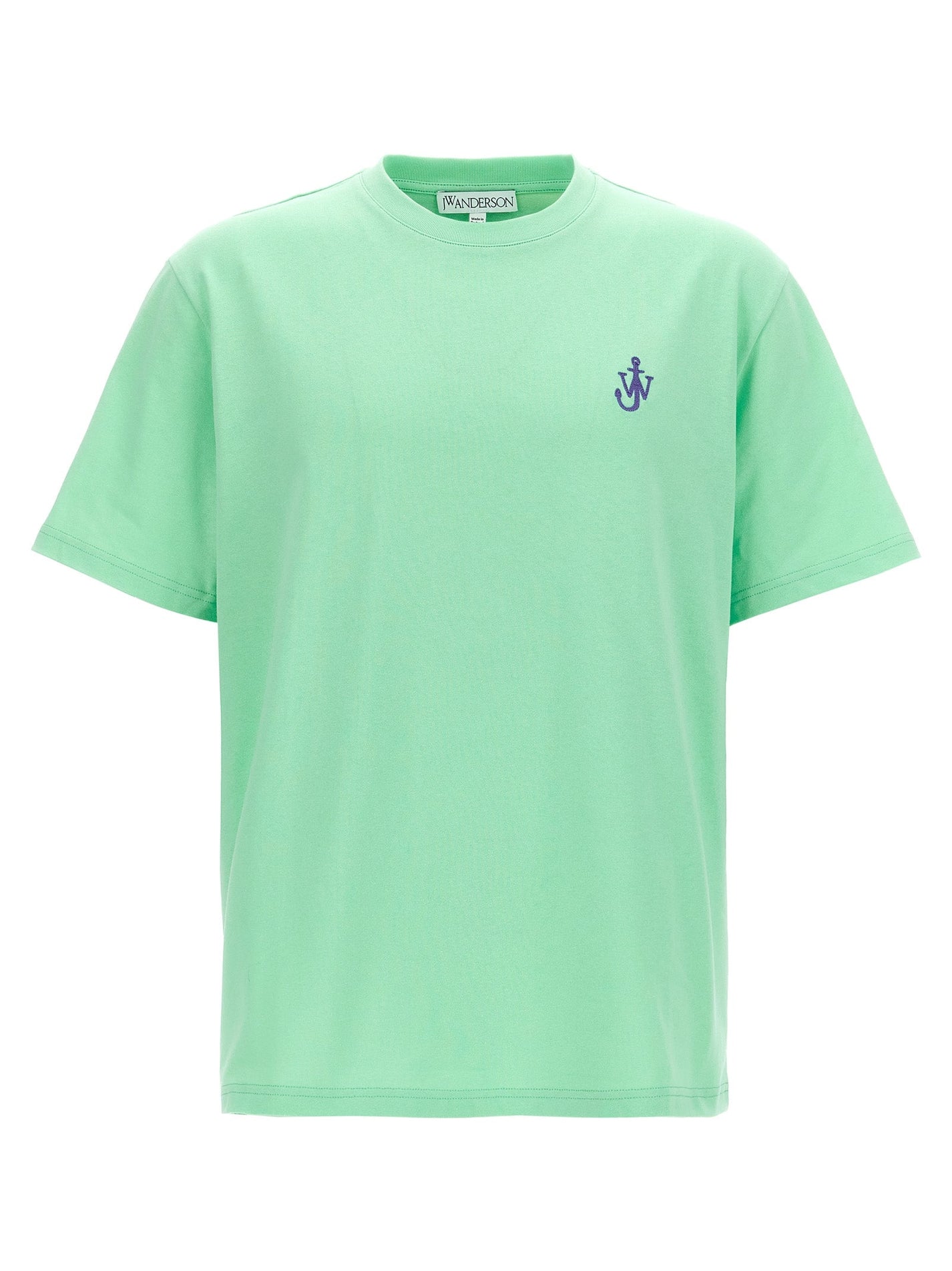 J.W.ANDERSON - J.W.ANDERSON - ’Anchor Embroidery’ T-shirt - Men’s Tops