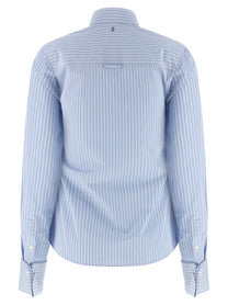 Ami Paris Jabot Shirt Blue