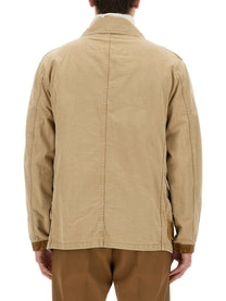 Fay Men's Jacket Hooks Beige Fay
