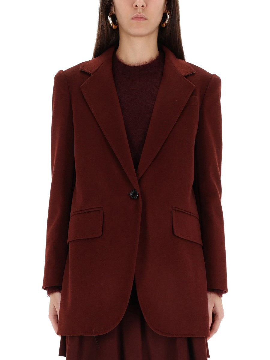 Max Mara Women's Jacket Ariccia Red