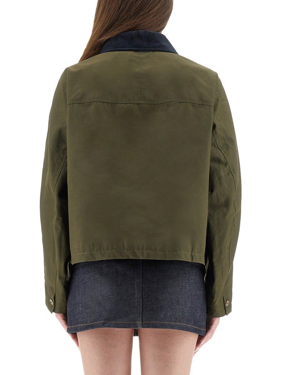 A.P.C Women's Jacket Becca Green, view 3