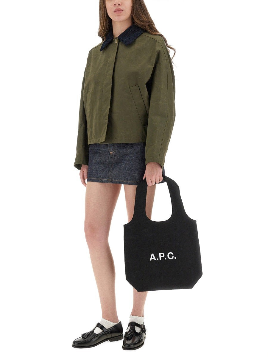 A.P.C Women's Jacket Becca Green, view 2