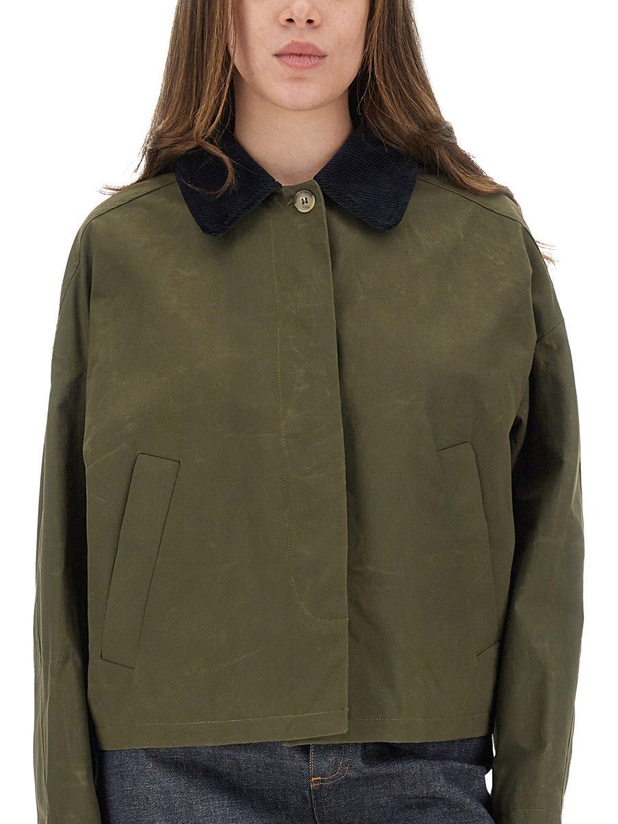 A.P.C Women's Jacket Becca Green, view 4
