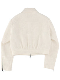 BOSS Women's Jacket Jocalen White