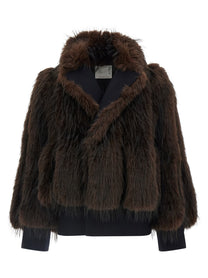 Sacai Jacket Brown